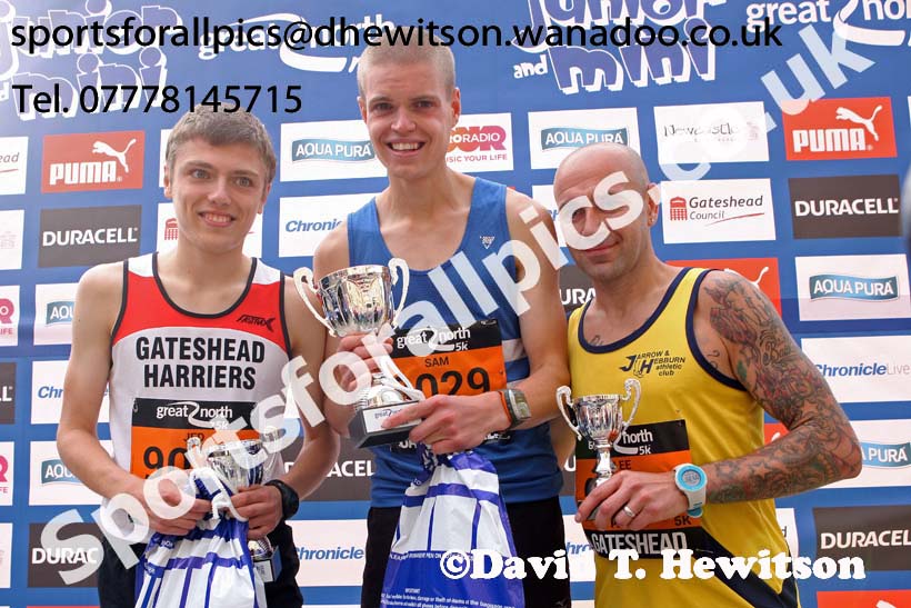 Great  North 5k, Newcastle/Gateshead. Photo: David T. Hewitson/Sports for All Pics